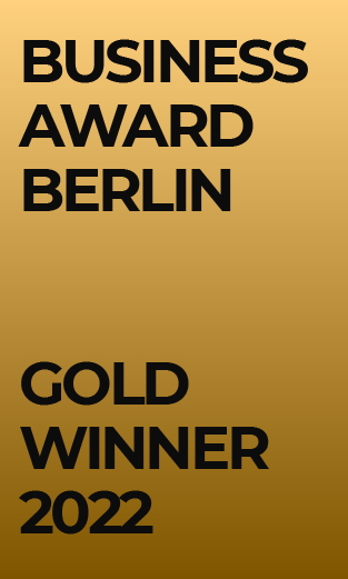 Business Award Berlin – Gold Winner 2022