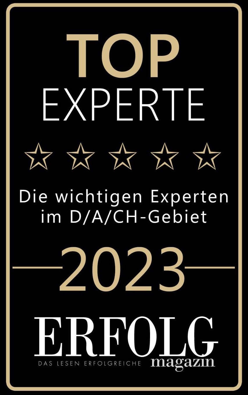 Top Experte 2023 – ERFOLG Magazin · Kevin Huber