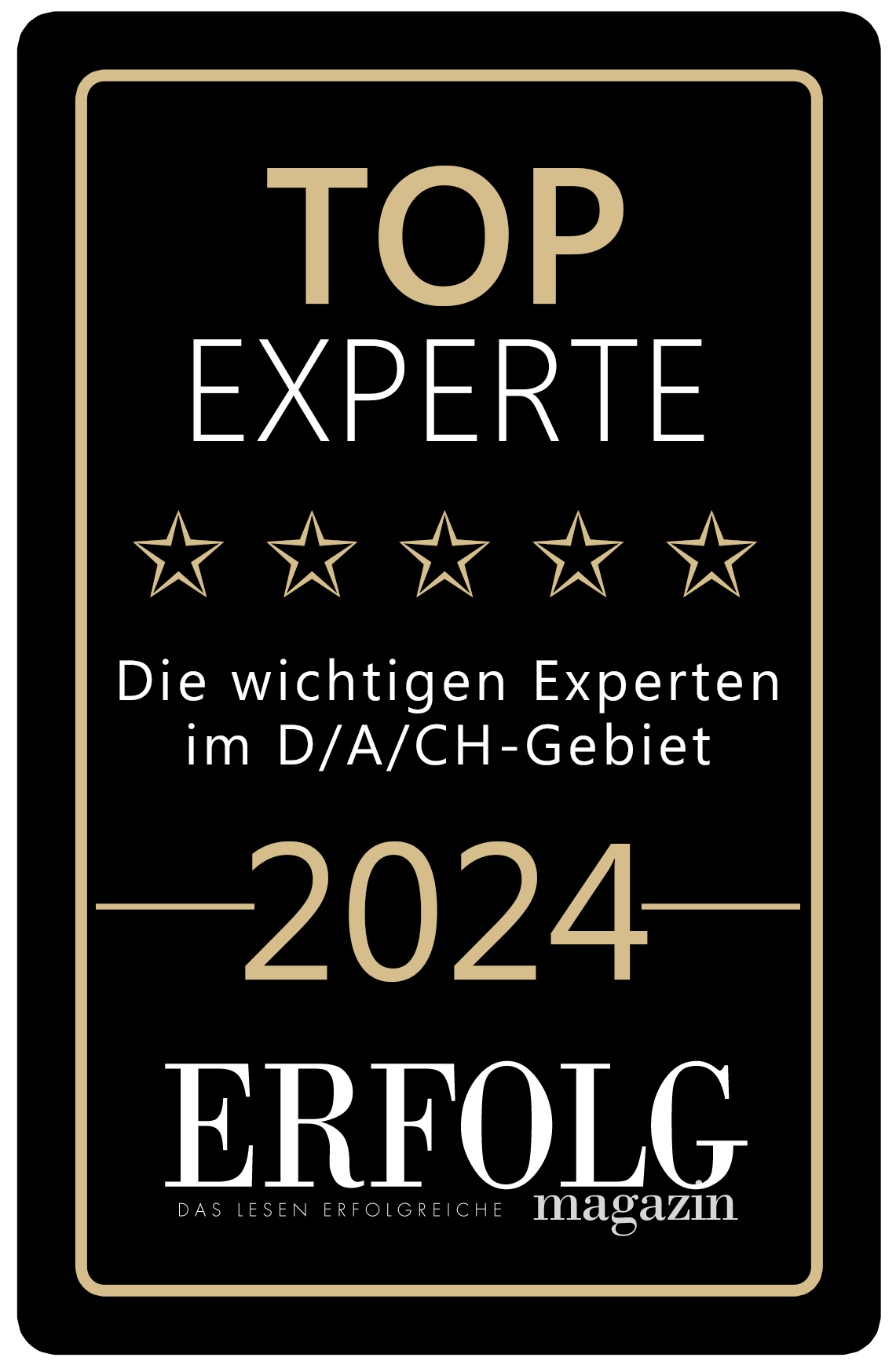 Top Experte 2024 – ERFOLG Magazin · Kevin Huber